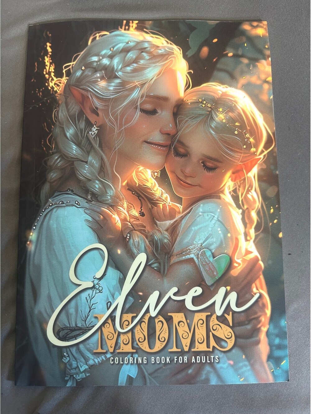 Elven Moms Coloring Book For Adults